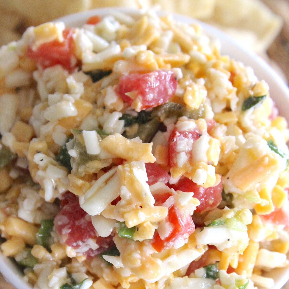 Good Seasons and Colby Jack Cheese Tortilla Chip Dip
