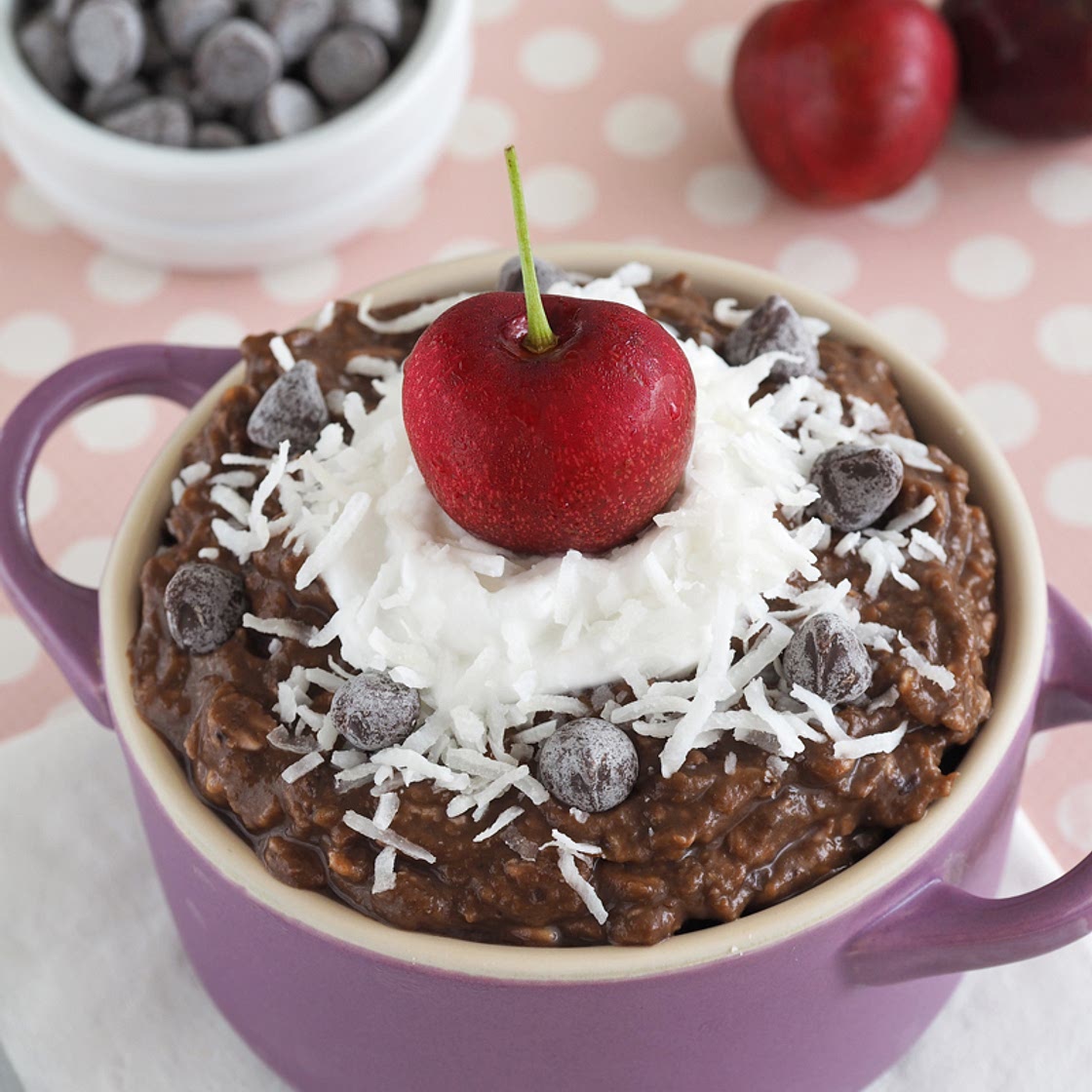 Black Forest Overnight Oats