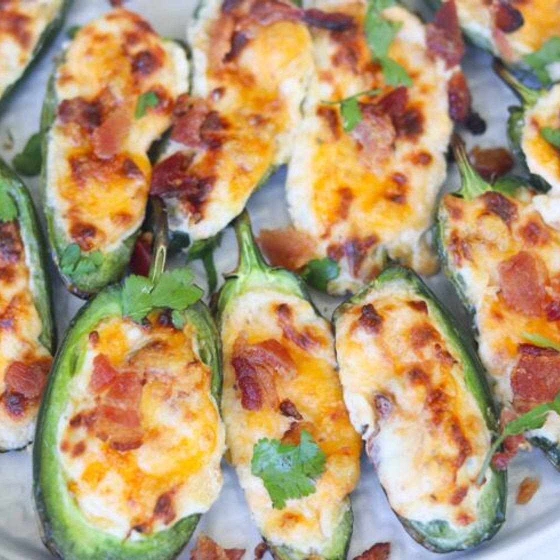 Cream Cheese Jalapeno Poppers Recipe with Bacon (Oven+Air Fryer)