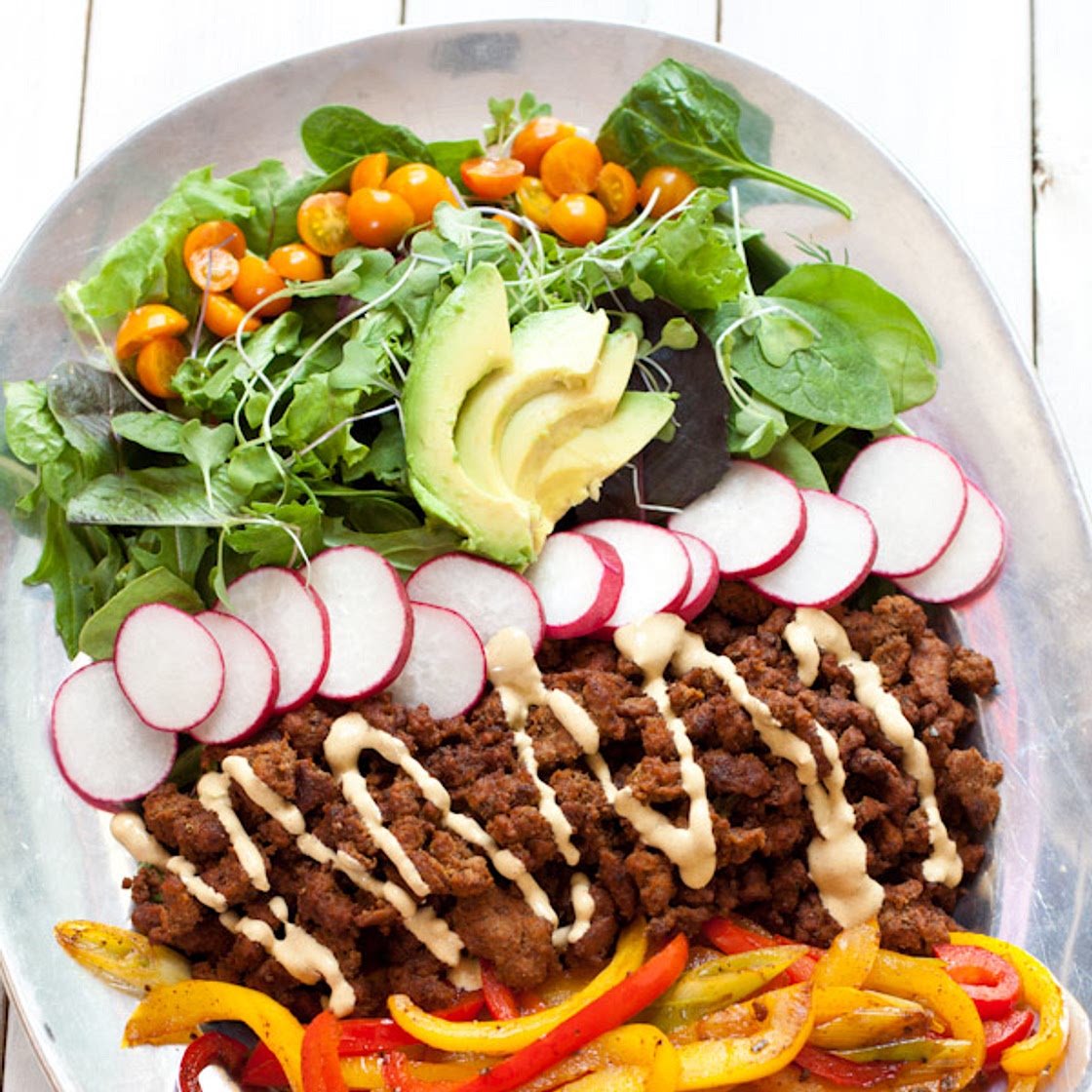 Paleo taco salad | Gluten-free, dairy-free, low-sodium