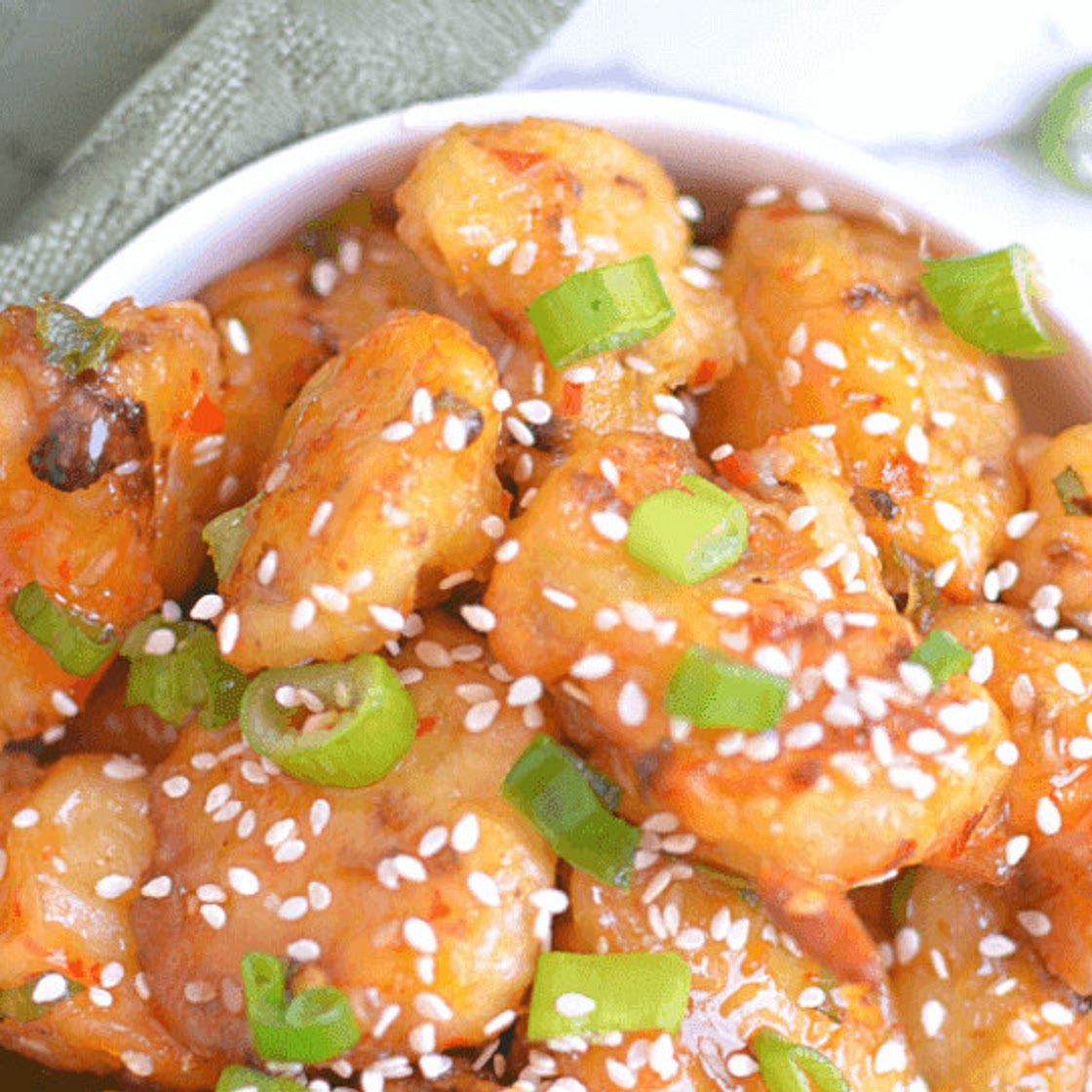 Asian Orange Cauliflower