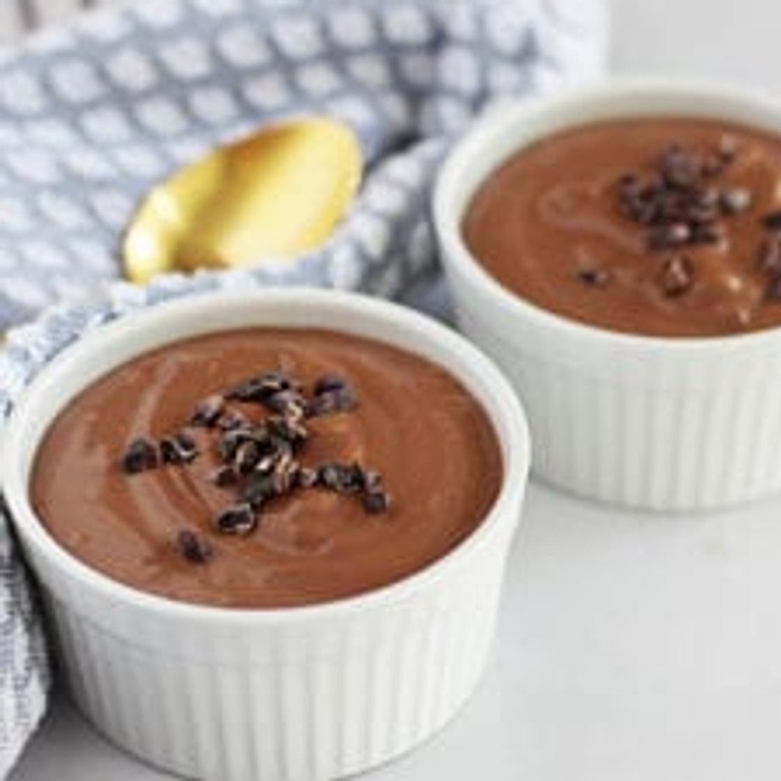 Quick and Easy Vegan Chocolate Tofu Pudding