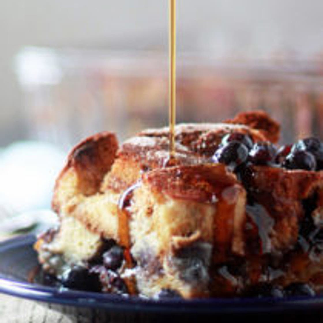 Cinnamon Blueberry Overnight French Toast