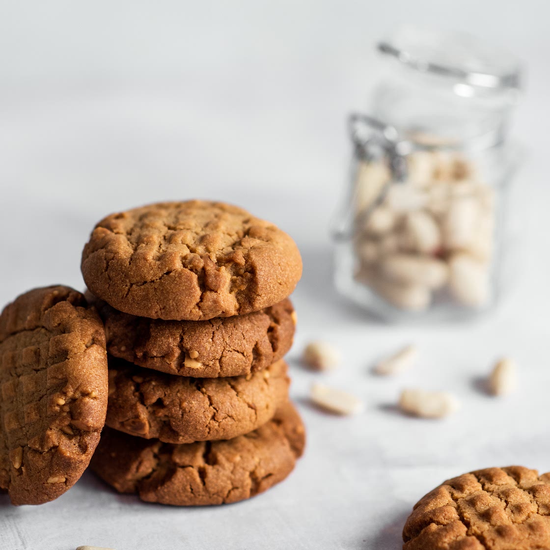 Crunchy Peanut Butter Cookies