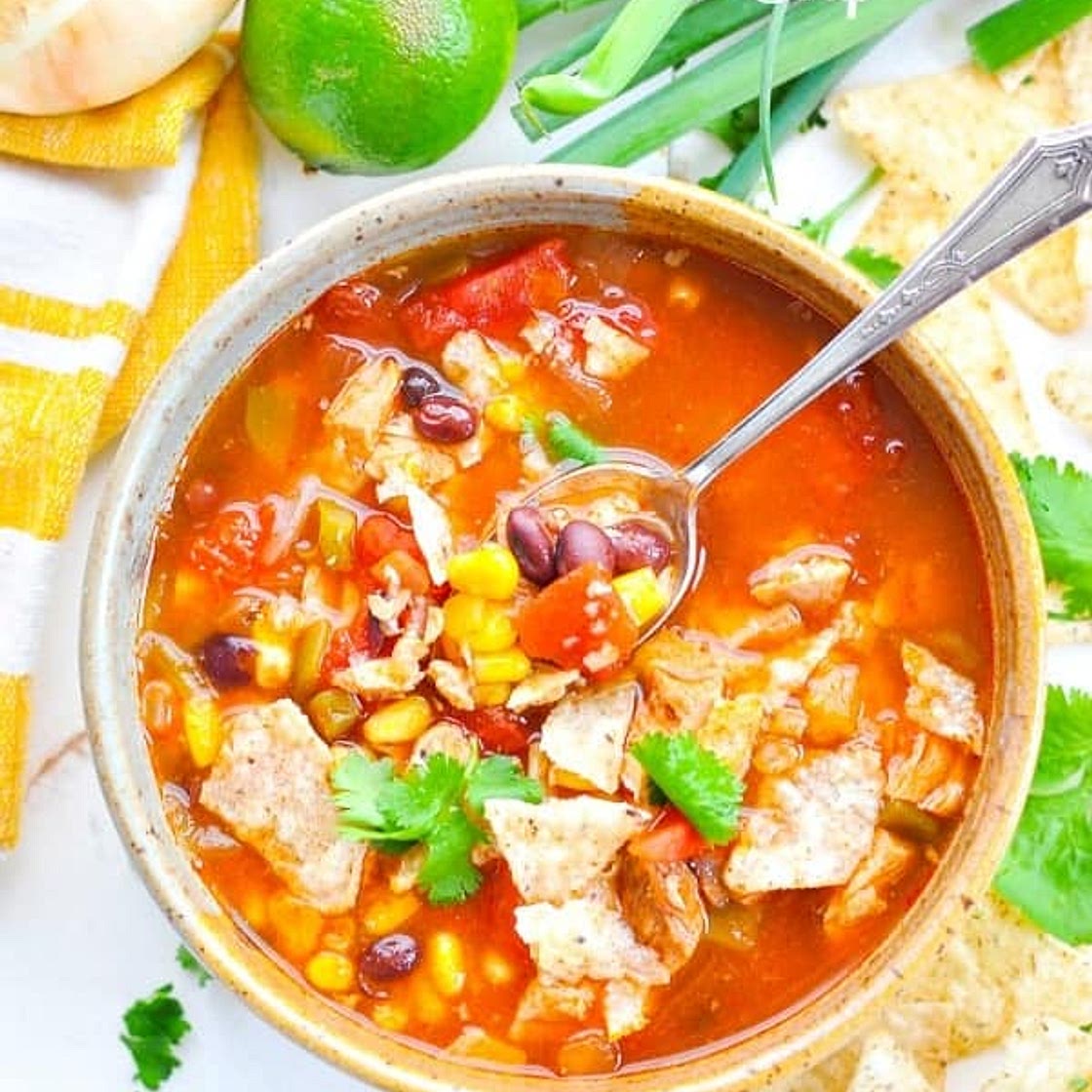 Easy Chicken Tortilla Soup