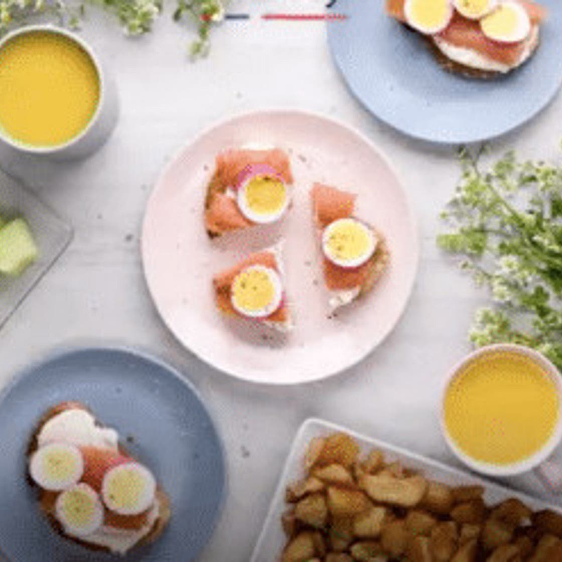 Smoked Salmon Toast