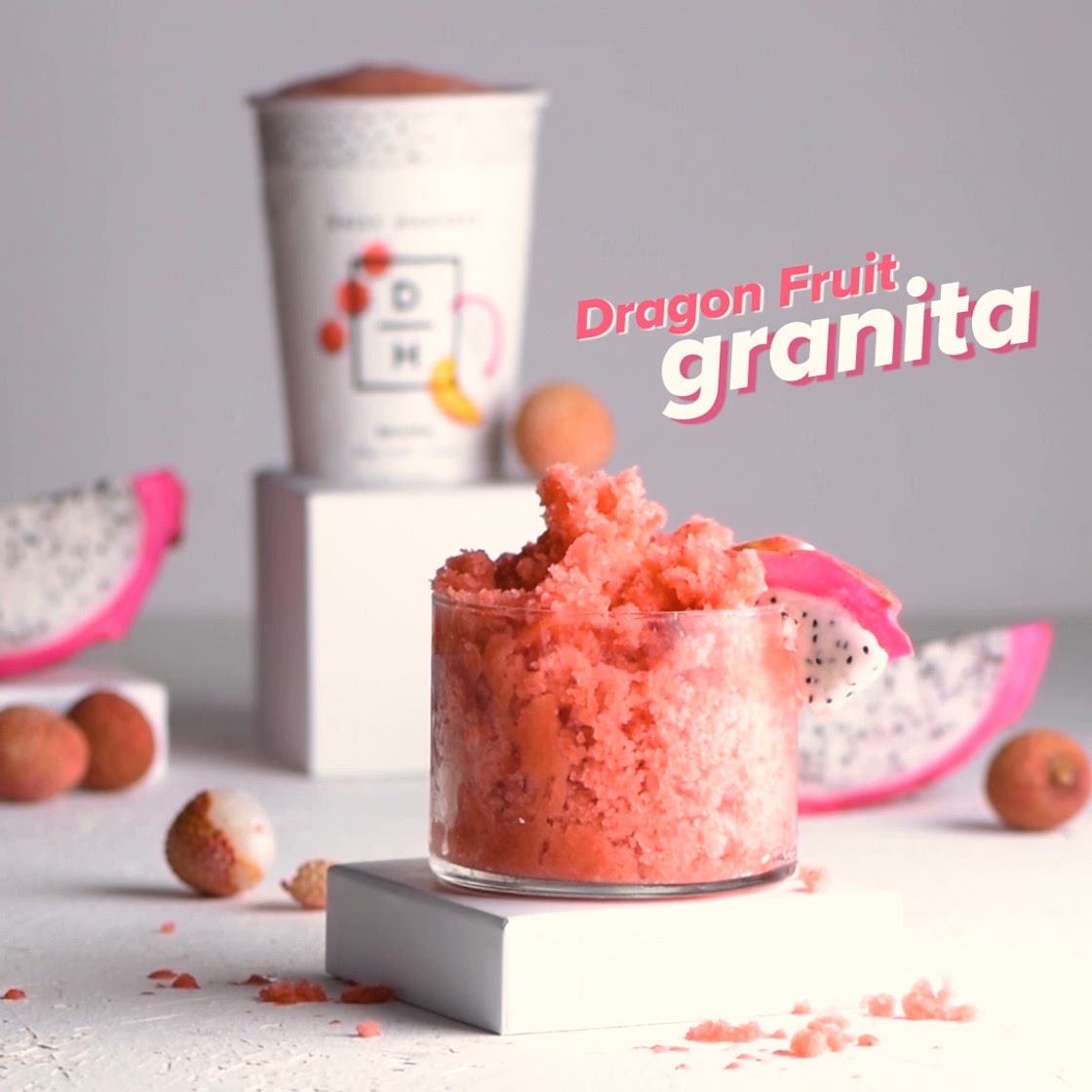 Dragon Fruit Granita