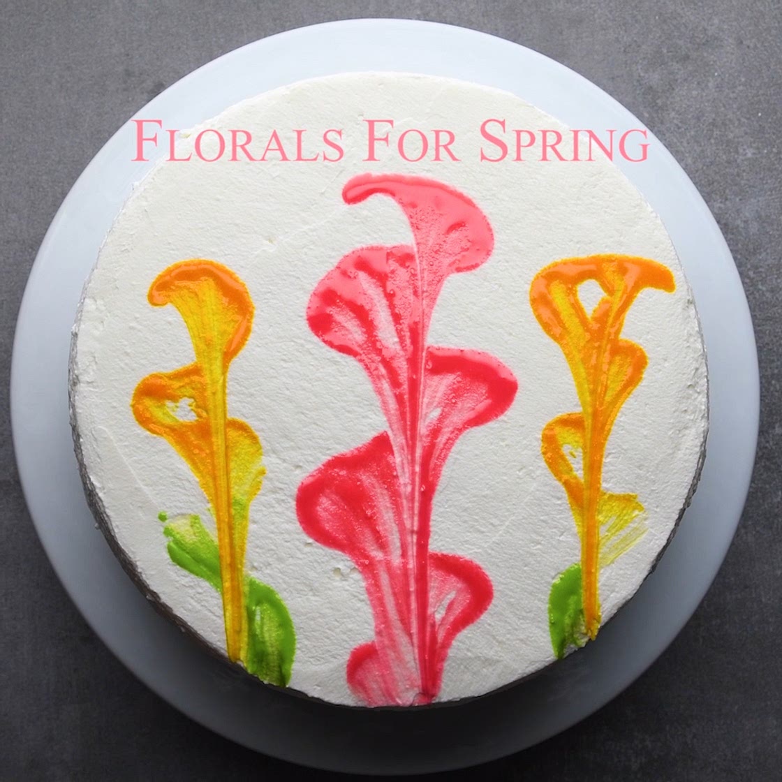 Floral String Cake