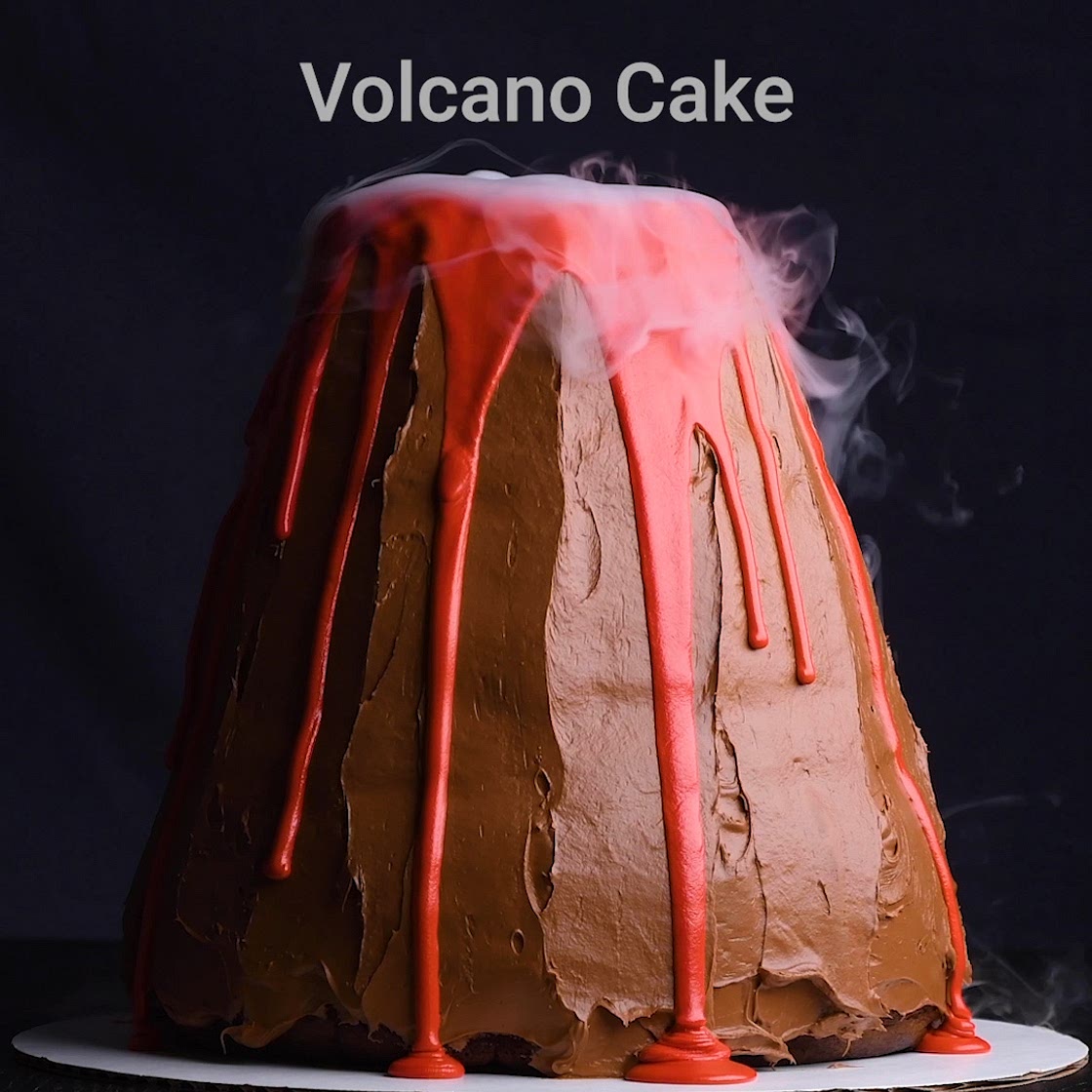 Volcano Cake