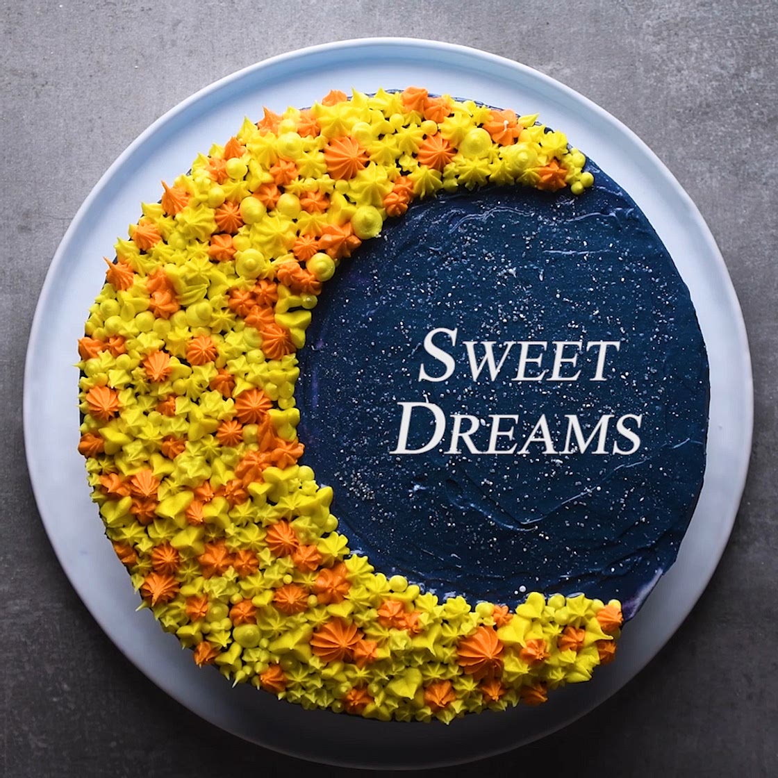 Crescent Moon Cake
