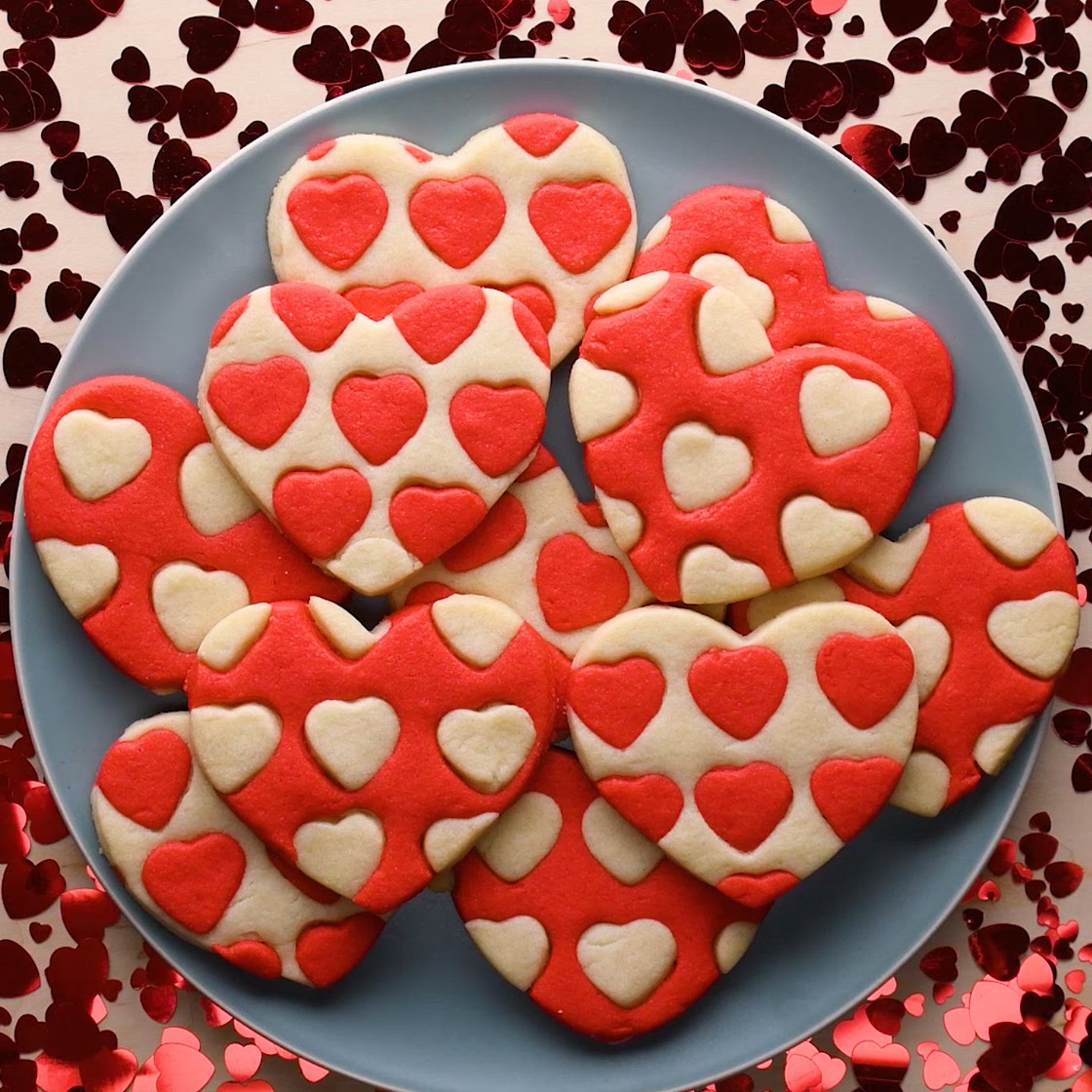 Mini Heart Cookies