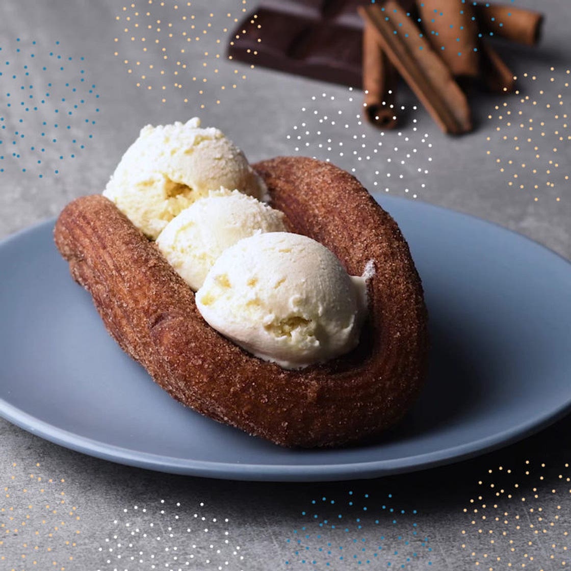 I Scream, You Scream, We All Scream for… Churro Ice Cream Tacos