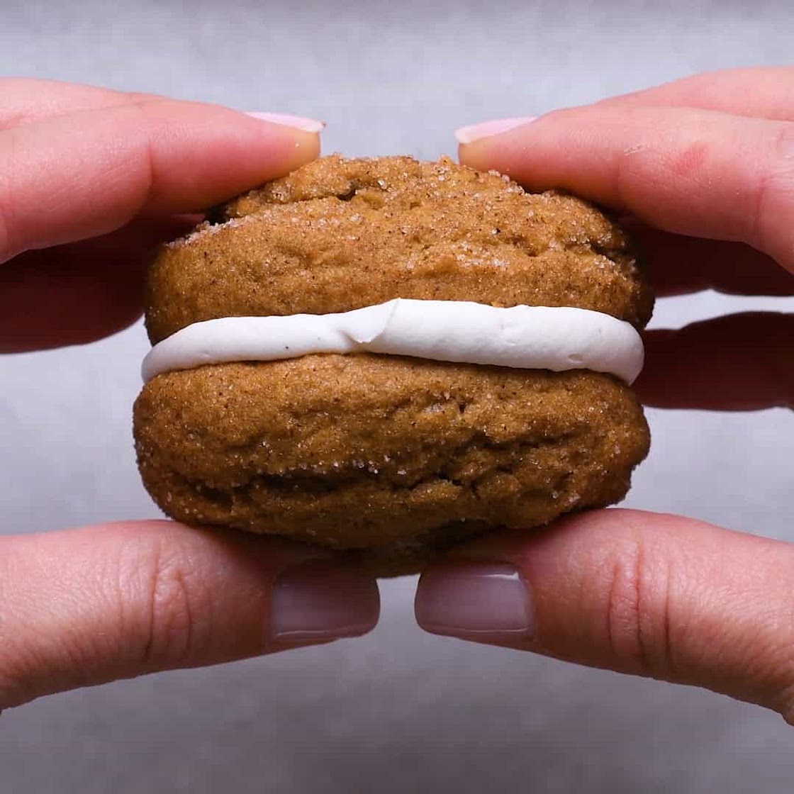 Homemade Gingerbread Whoopie Pies