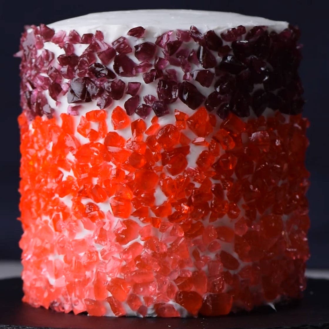 Jolly Rancher Ombre Cake