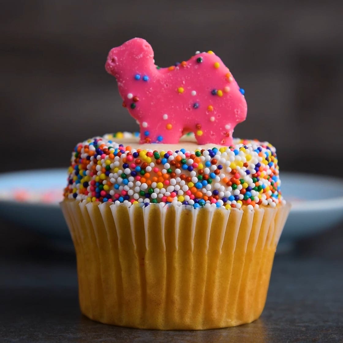 Sprinkle Rings Cupcakes
