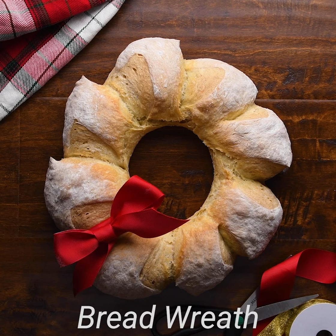 French Bread Wreath