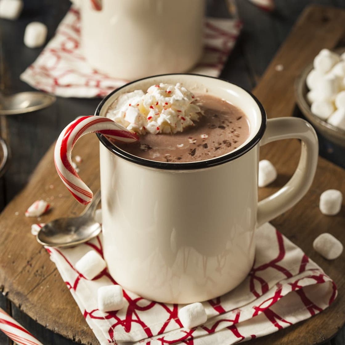 Peppermint Hot Cocoa Sticks
