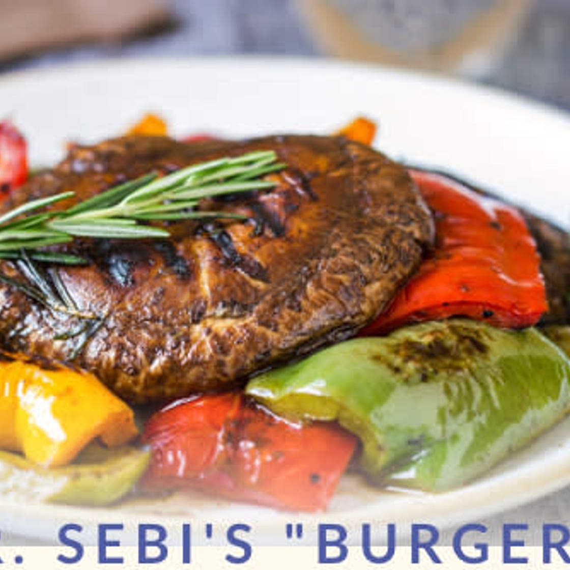 Dr. Sebi’s Portobello Mushroom Burgers
