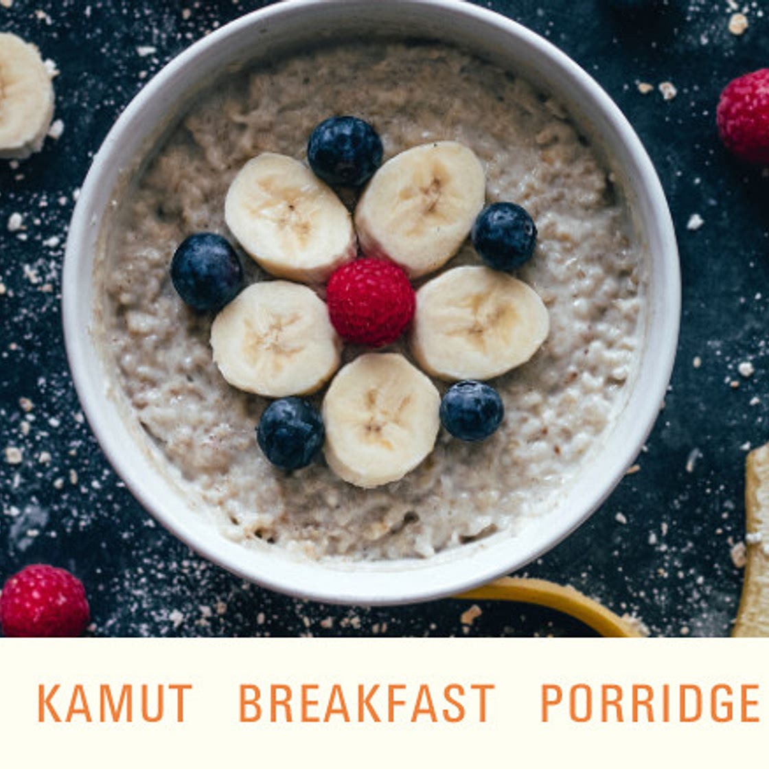 Kamut Breakfast Porridge - Dr Sebi's Cell Food