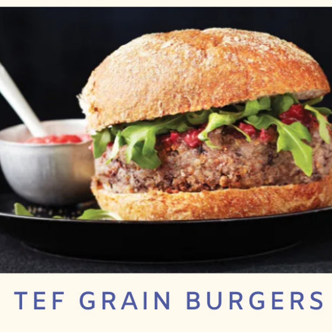 Tef Grain Burgers - Dr Sebi's Cell Food