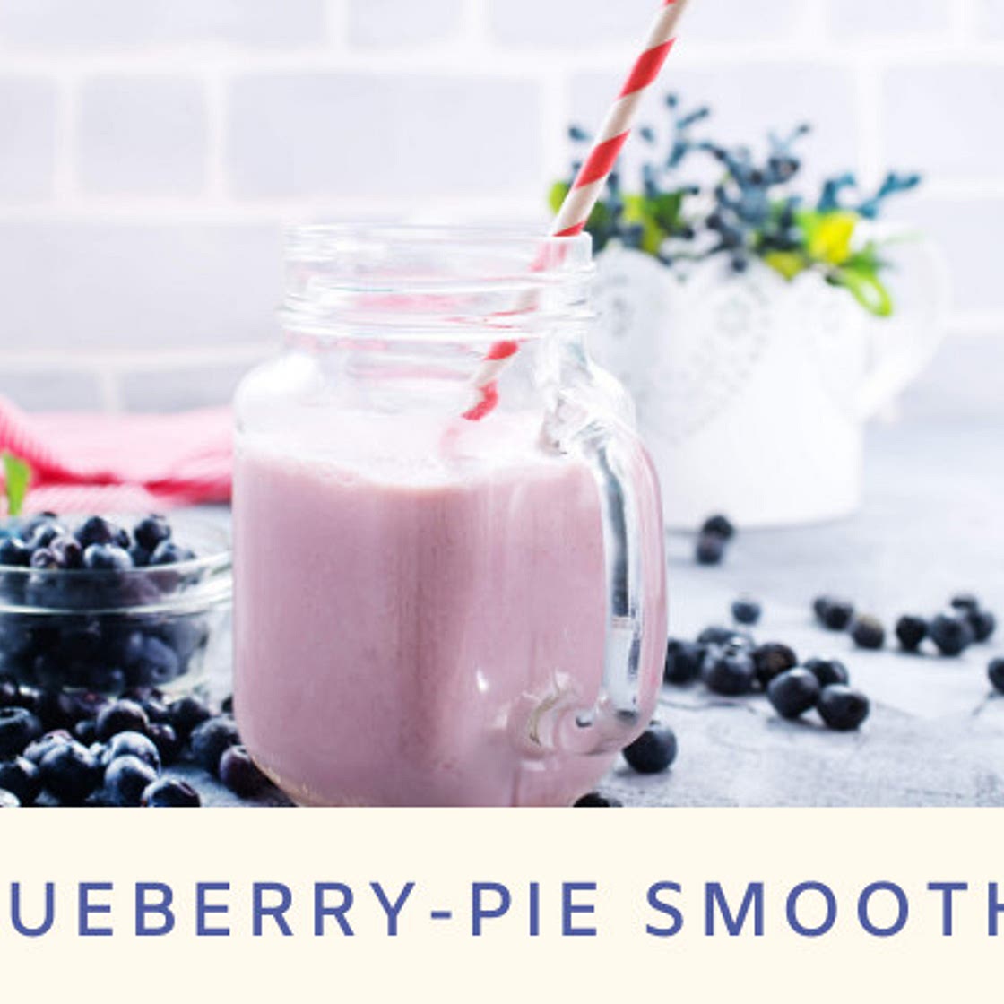 Blueberry-Pie Smoothie - Dr Sebi's Cell Food