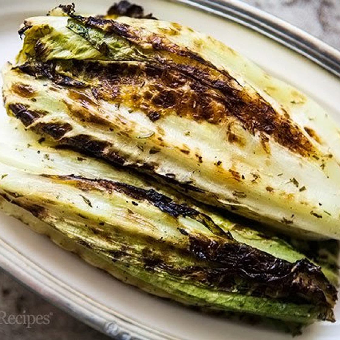 The Grilled Romaine Lettuce Salad - Dr Sebi's Cell Food