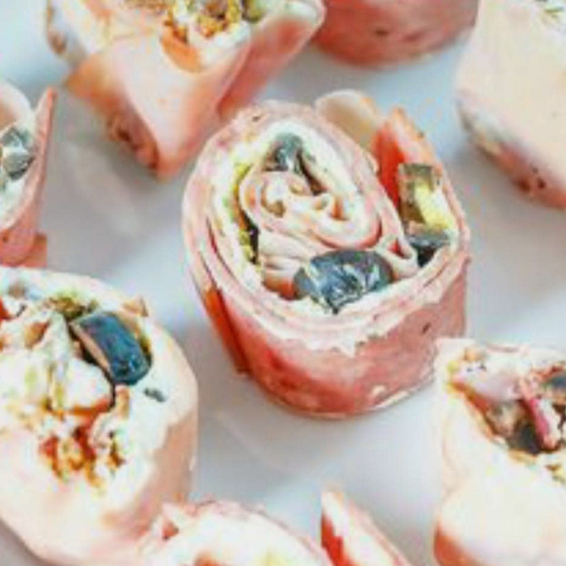 Keto lunch Pinwheels