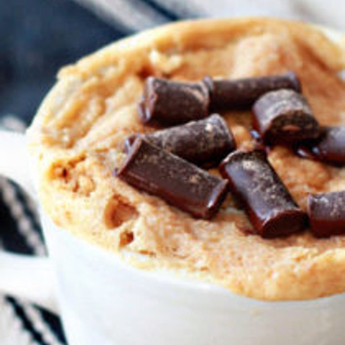 Easy Peanut Butter Vegan Mug Cake