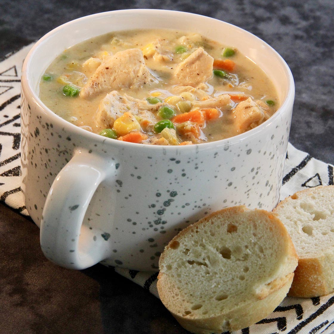 Instant Pot® Chicken Pot Pie (Crustless and Gluten Free)