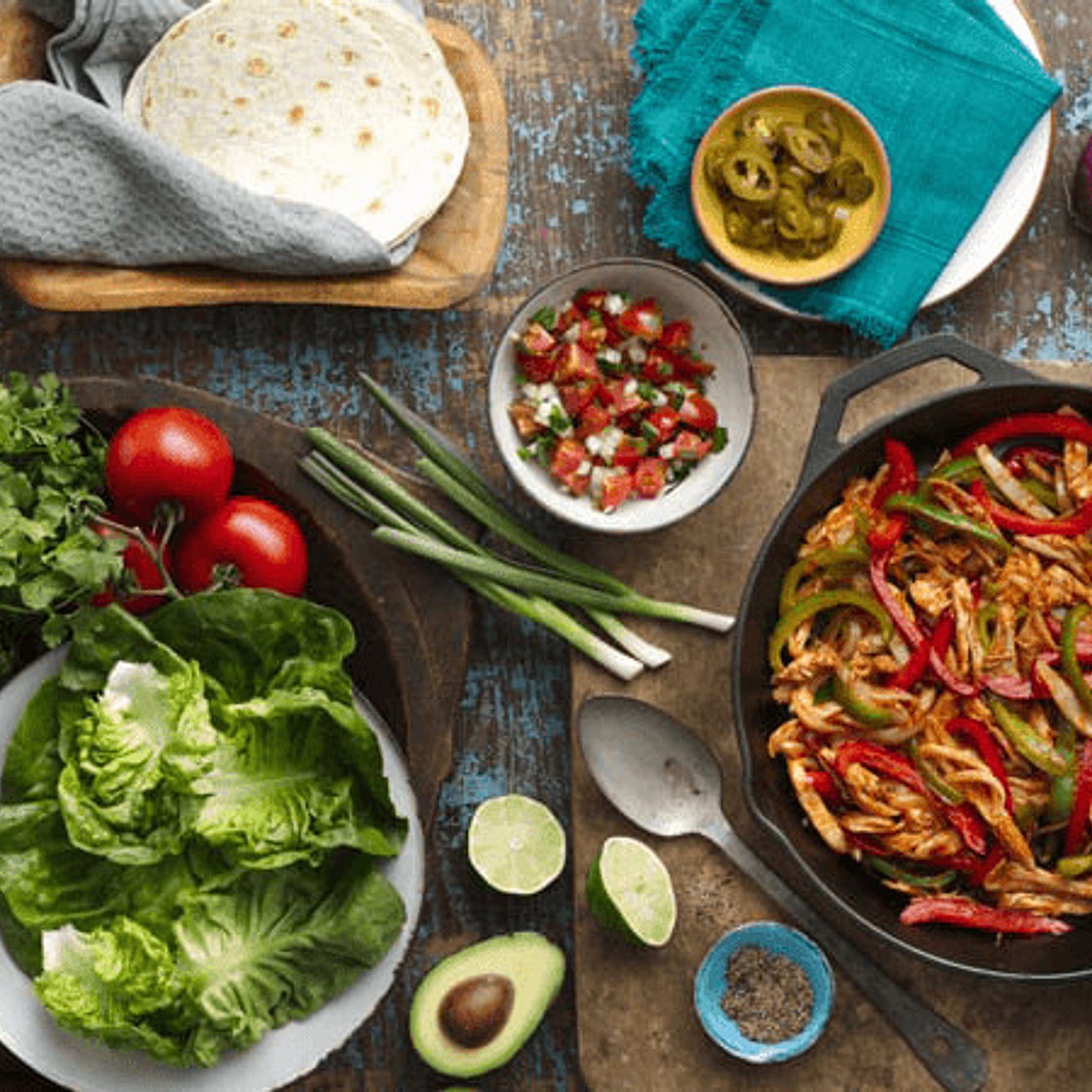 BBQ Chicken Fajitas
