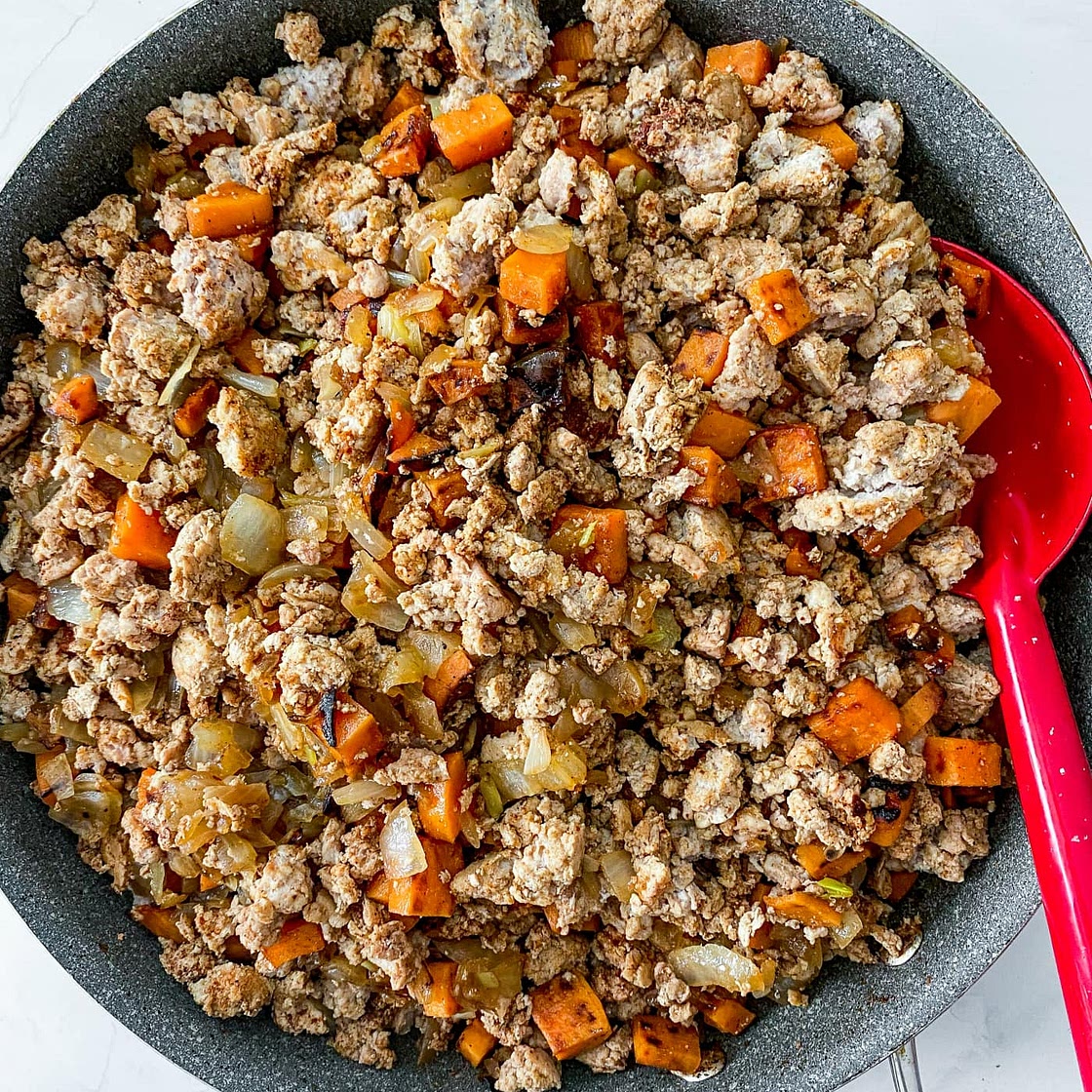 Ground Turkey Sweet Potato Meat