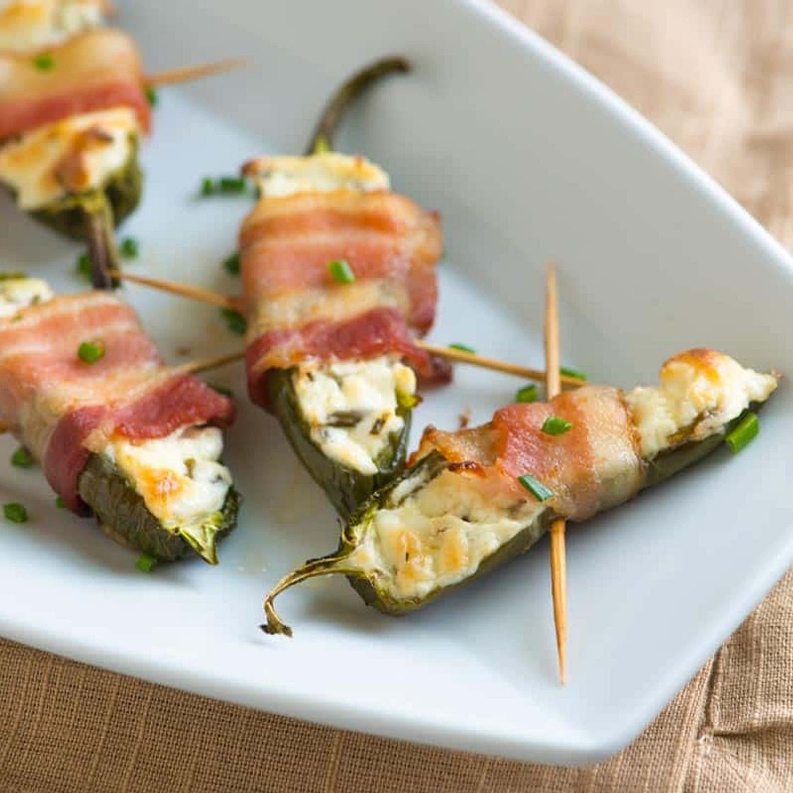 Easy Bacon Wrapped Jalapeno Poppers