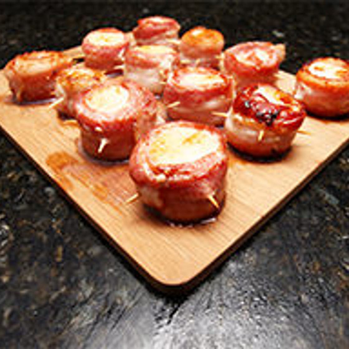 Bacon Wrapped Scallops