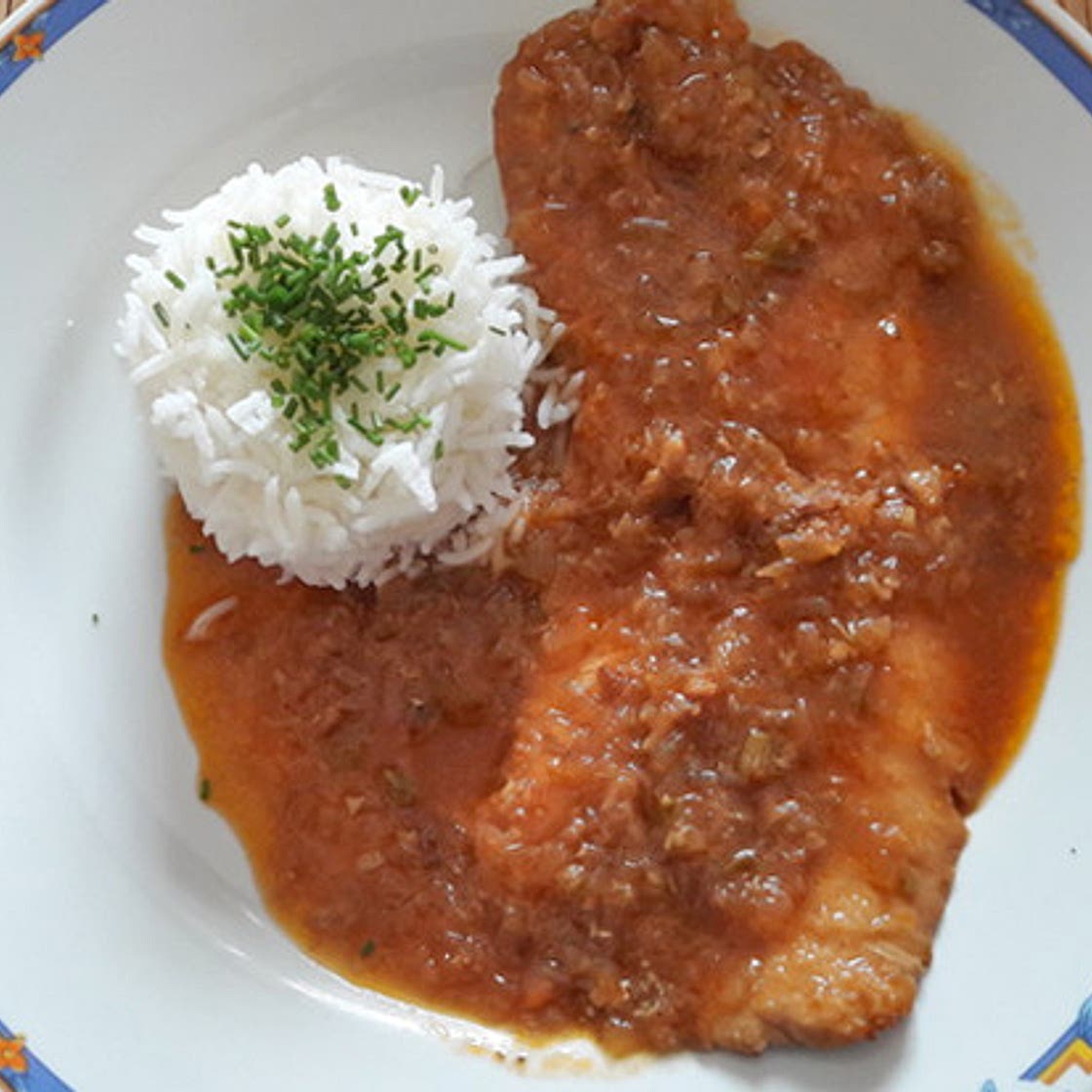 Zwiebelschnitzel