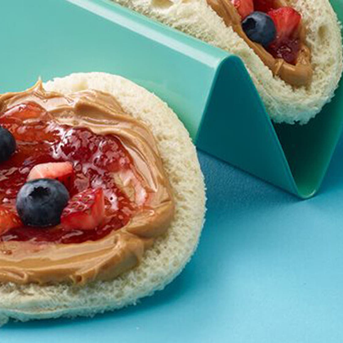 SKIPPY® Peanut Butter and Jelly Tacos