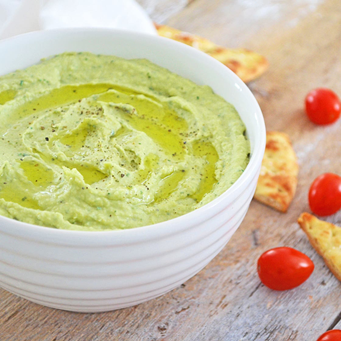Houmous aux Haricots Blancs et à l’Avocat