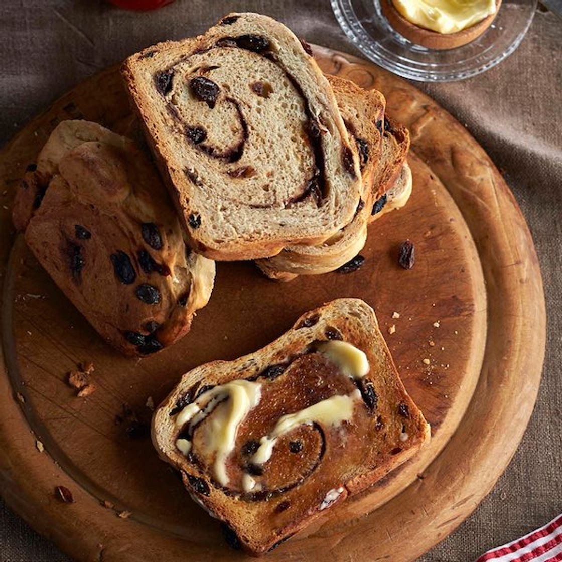 Slow Cooker Cinnamon-Raisin Bread