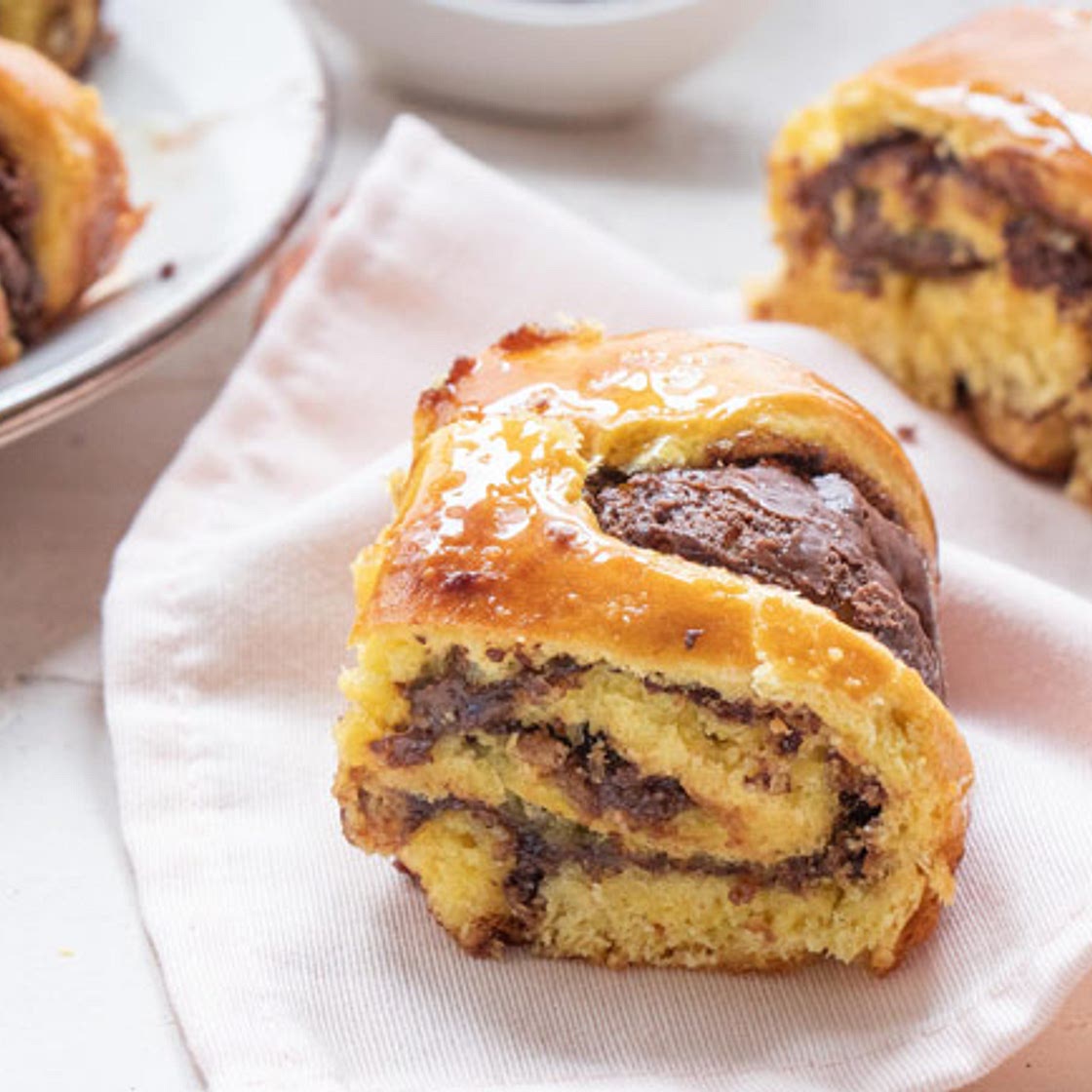 Pan brioche alla Nutella