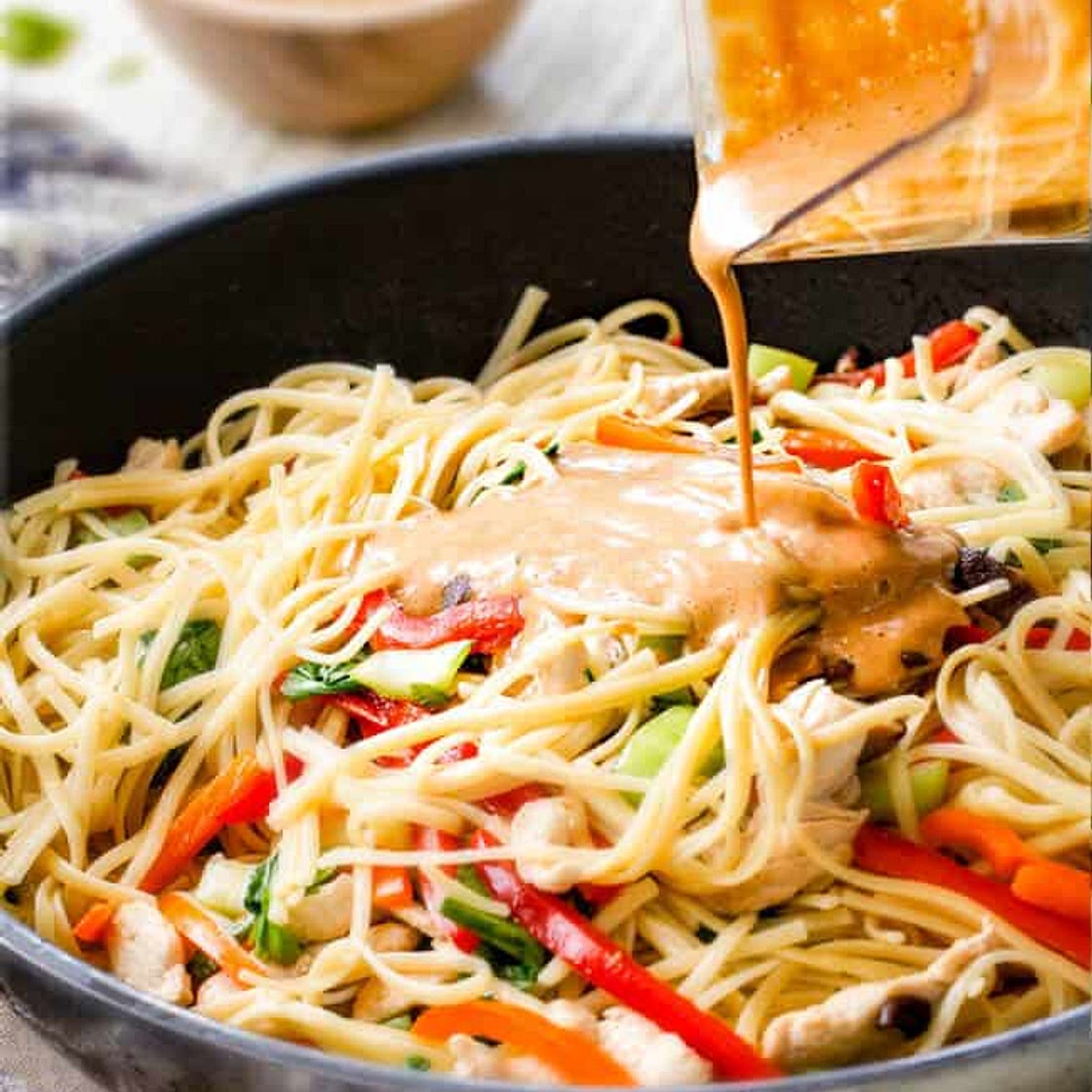 Sesame Peanut Noodle