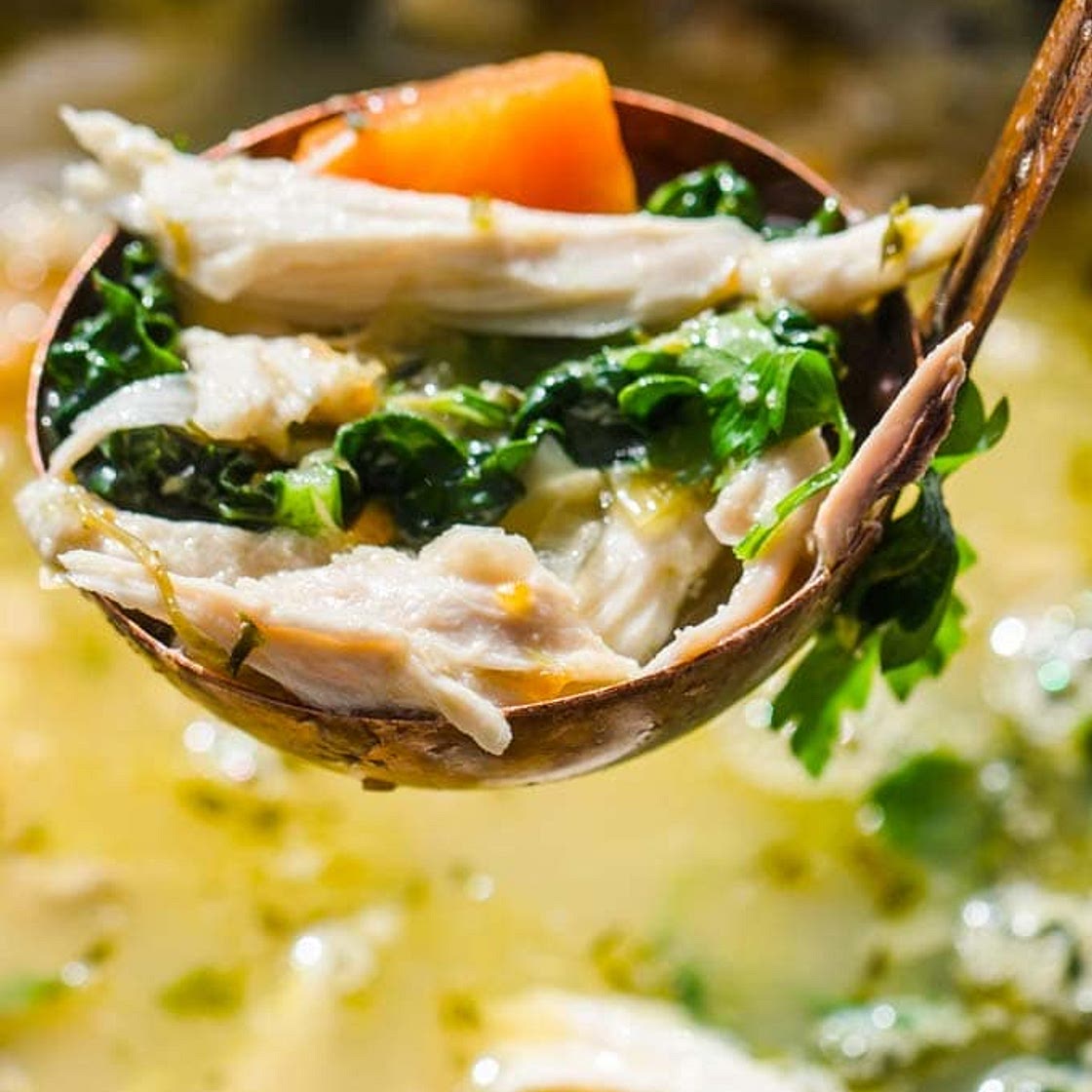 The Best Low Carb Keto Chicken Soup
