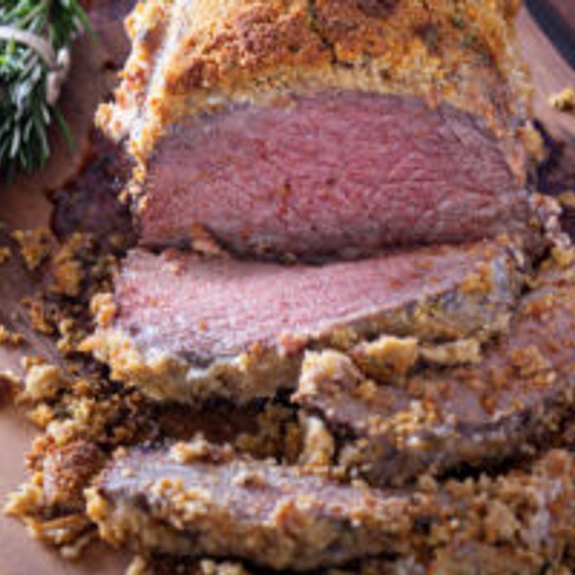 Rosbif en croûte de sel