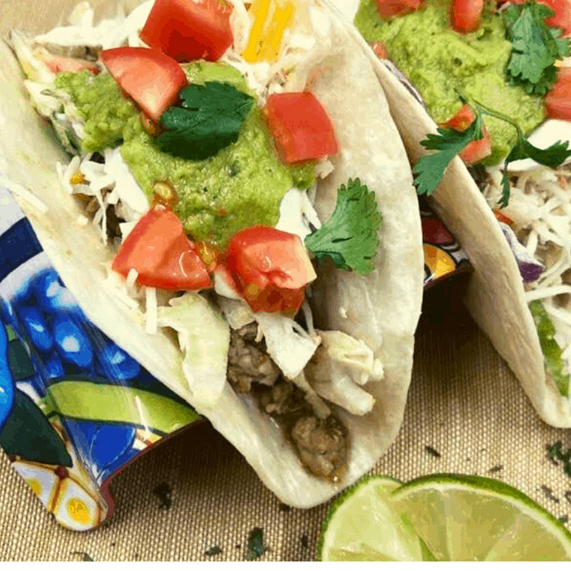 Air Fryer, Mojo Pork Tacos