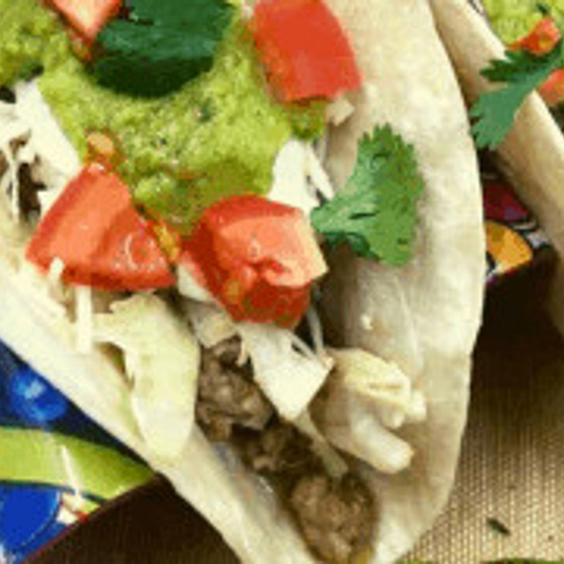 Air Fryer, Mojo Pork Tacos
