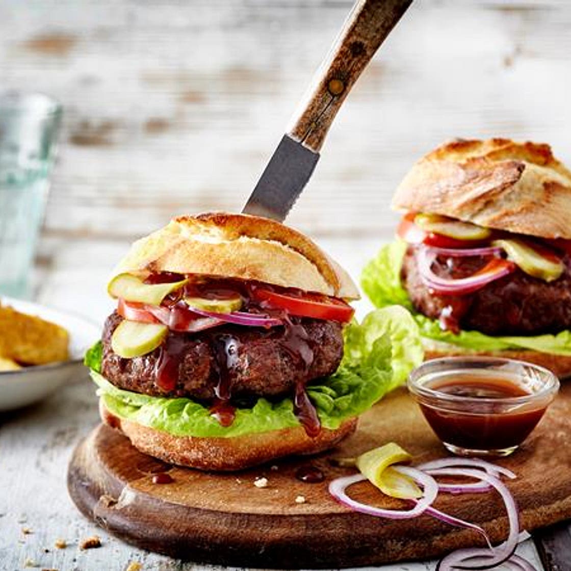 Smokey BBQ Burgers
