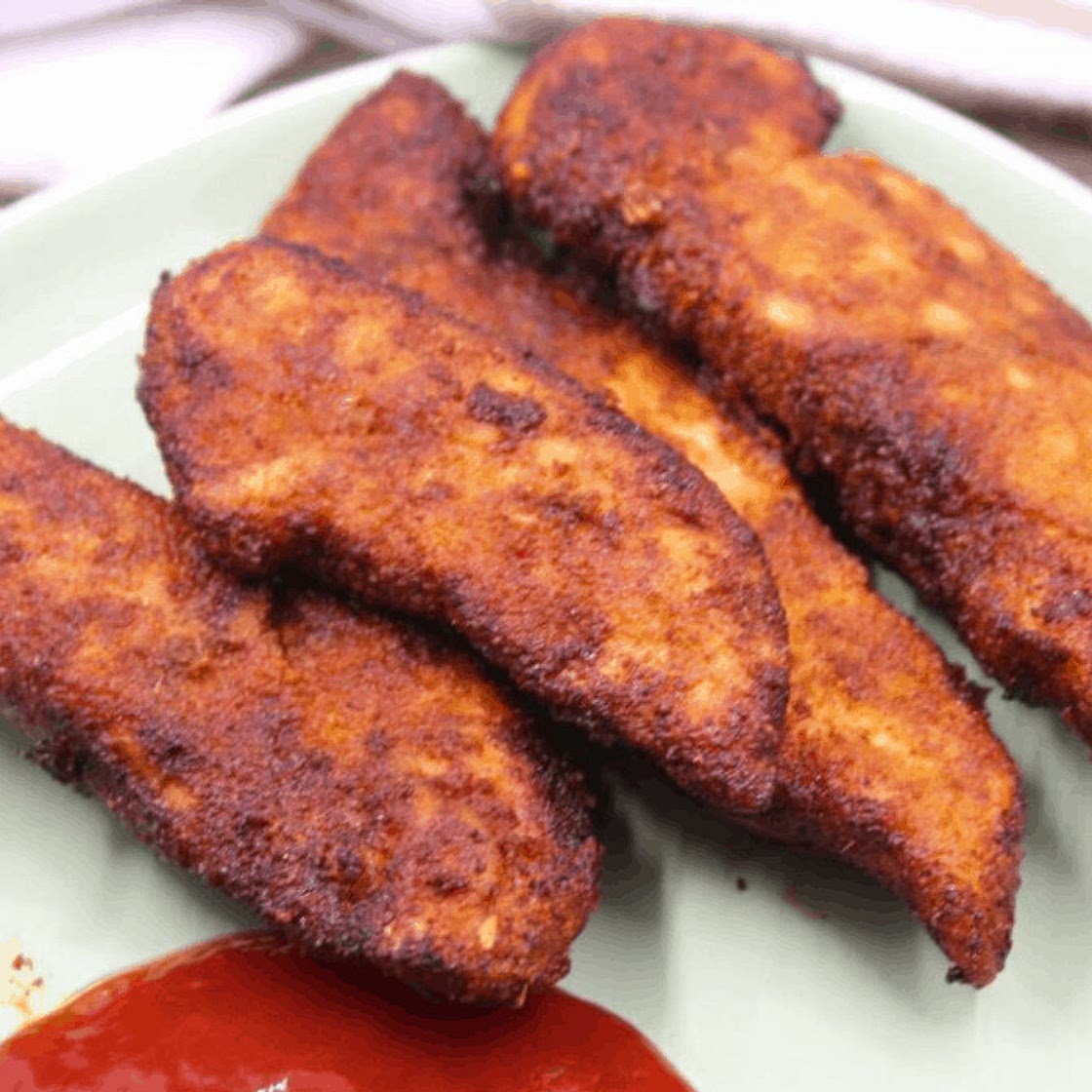 Air Fryer Naked Chicken Tenders
