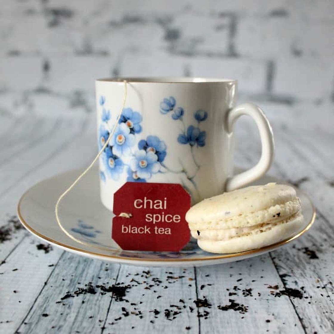 Chai Tea Macarons