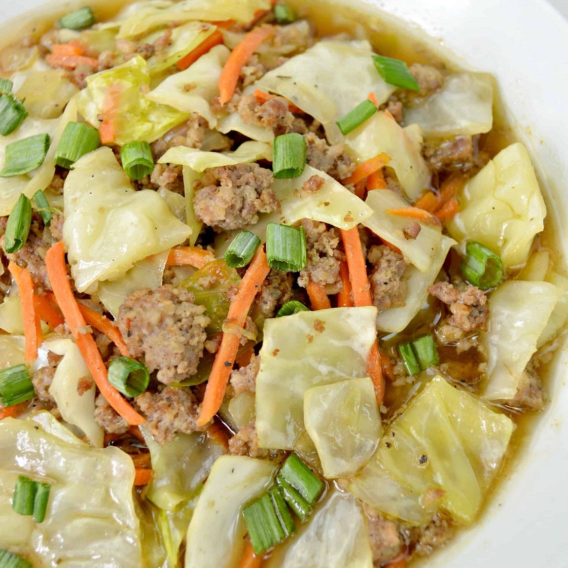 Keto Egg Roll Soup