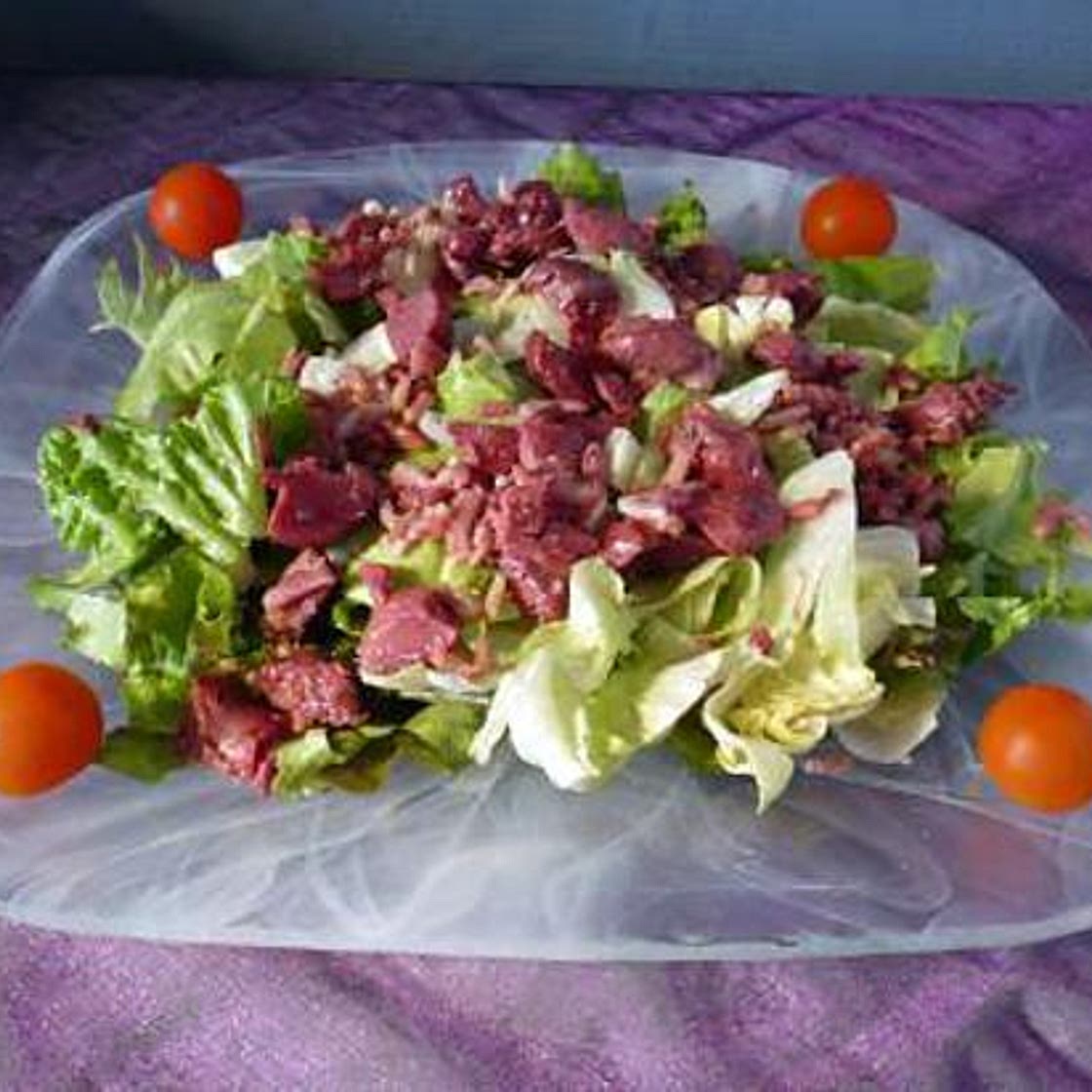Salade très gourmande