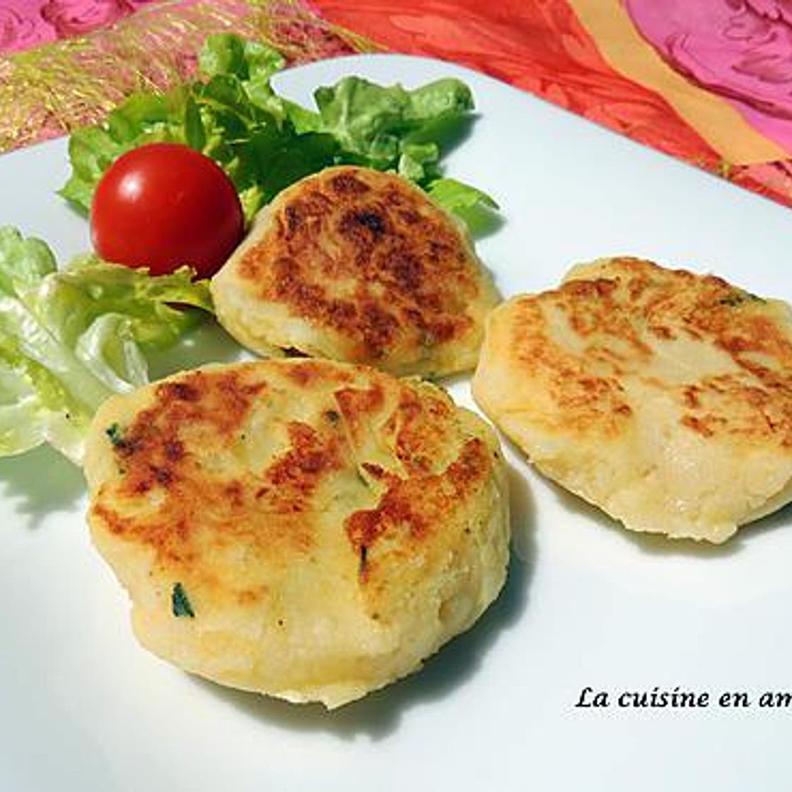 Maâkouda ou galettes de pommes de terre