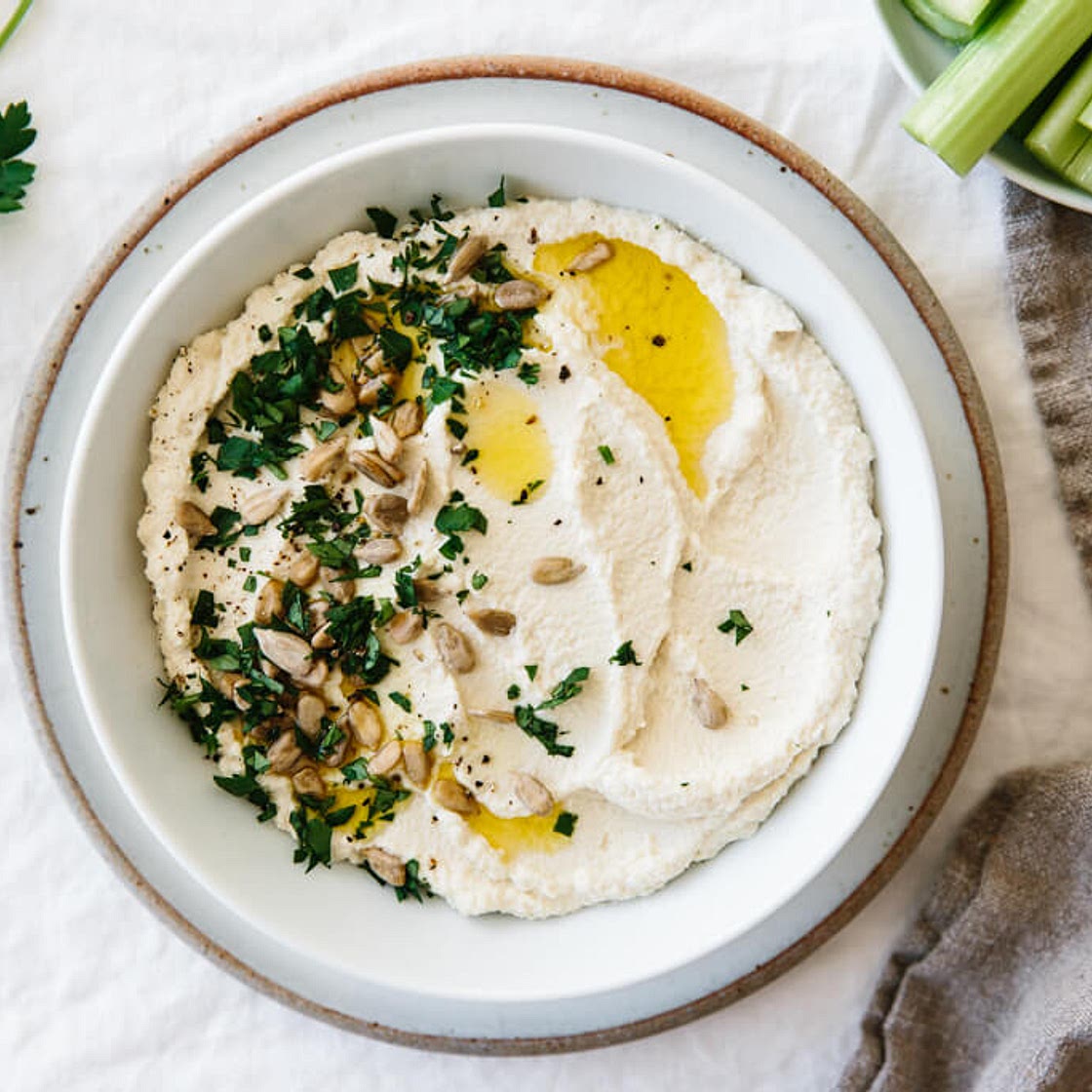 Roasted Cauliflower Hummus